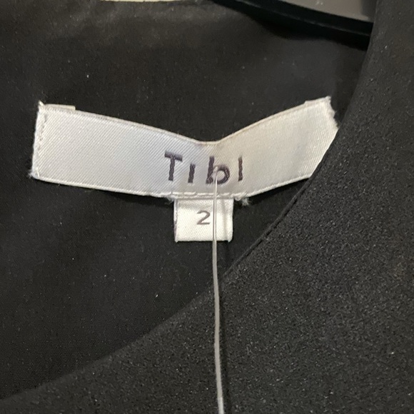 TIBI Crepe Cutout Dress - Black - Picture 5 of 6